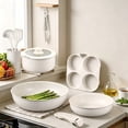 thumbnail image 6 of Coliware 10Pcs Pots and Pans Set, Nonstick Induction Ready Cookware Set with Detachable Handle Utensils, All Stoves Compatible Kitchenware Set for Healthy Cooking, Dishwasher Safe-White, 6 of 19