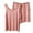 Pink, variant on Timegard 2 Piece Pjs Sets for Women Scoop Neck Tank Top Loose Shorts Soft Solid Color Casual Outfits
