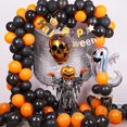 thumbnail image 1 of Halloween Balloon Set Ghost Festival Arch Chain Decoration Halloween Party Arrangement Balloon, 1 of 2