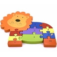 thumbnail image 6 of Orange Tree Toys: Lion Number Puzzle - 11 Piece Wooden Animal Shaped Puzzle, Learn Numbers 1-10, Colorful Educational Toy, Toddlers & Kids Age 1+, 6 of 6