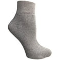 thumbnail image 3 of SOCKS'NBULK 60 Pairs of Kids Sports Ankle Socks, Wholesale Bulk Pack Athletic Socks for Girls and Boys (Gray, 4-6), 3 of 3