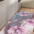 thumbnail image 3 of Decorative Rugs, Office Rugs, Flower Rugs, Entryway Rugs, Pink Peony Painting Rugs, Pink Peony Rugs, Pink Flower Rug, Accent Rug, Home Decor, 2.6'x5' - 80x150 cm, 3 of 7
