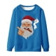 thumbnail image 3 of Sudaderas sin capucha para hombre, estilo casual, con estampado de moda, sudadera de manga larga, blusas de manga larga con cuello redondo, camisas, blusas para hombre, poliéster, 3 of 3