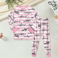 thumbnail image 2 of Zshosam Baby Pajamas Boy Toddler Boys Pajama Pjs Jammies Kids 2 Piece Sleepwear Clothes Size 7T 8T,(Pink 7-8 Years), 2 of 9