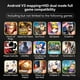 thumbnail image 3 of Para Android/iOS/Wins Manija de juegos inalámbrica retráctil para PS4 Switch PC (rosa), 3 of 5