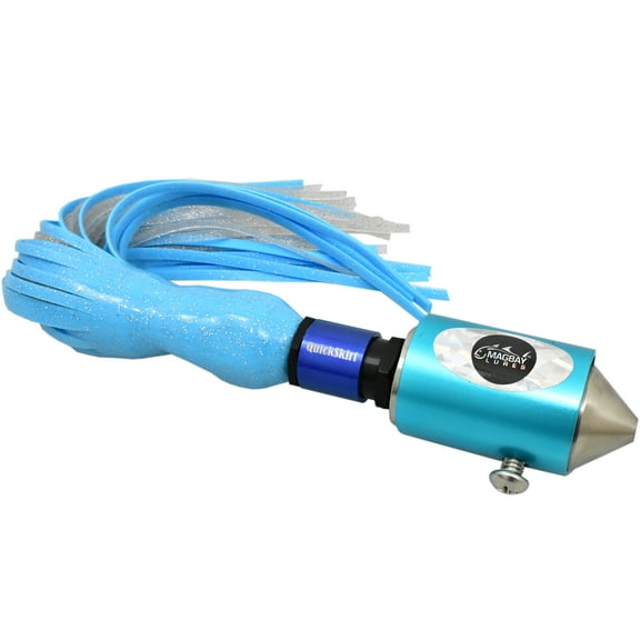 Sincero-16 High Speed Wahoo Lure - El Sincero 316 Stainless Steel (Teal Anodized)