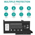thumbnail image 4 of DJ1J0 PGFX4 ONFOH Battery For Dell Latitude E7280 E7290 E7380 E7390 E7480 E7490, 4 of 5