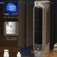 thumbnail image 3 of 2024 Portable Cooling Tower Fan, USB Rechargeable Tower Air Cooler 3 Speeds Bladeless Fan for Home Office, 3 of 5