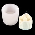 thumbnail image 3 of Moldes de silicona para velas, duraderos, para hacer velas perfumadas, moldes de yeso de resina. Cilindro S, 3 of 9