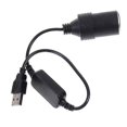thumbnail image 5 of 5v 2a Usb Port To 12v 8w Car Cigarette Lighter Socket Adapter Converter For Car Hfmqv, 5 of 5