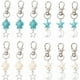 thumbnail image 1 of 20 llaveros de tortuga marina de la suerte en 4 estilos, llaveros de océano, turquesa, estrellas de mar de verano, colgantes de animales de playa, llaveros decorativos, 1 of 9