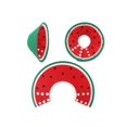 thumbnail image 4 of 1pc Pet Donut Collar, Orange Collar, Watermelon Collar, Adjustable Elizabethan Collar, Beauty Cover Prevent Bite Collar For Cat & Dog, Suitable For Ca, 4 of 4