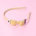 thumbnail image 6 of Ticikt Kids Back To School Headband, Glitter Double Bow Pencil Hair Hoop Cute Girls Hair Accessories, 6 of 8
