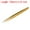 Gold Brown, variant on Unique Bargains Precision Straight Tip Tweezer Stainless Steel Multifunctional Golden brown