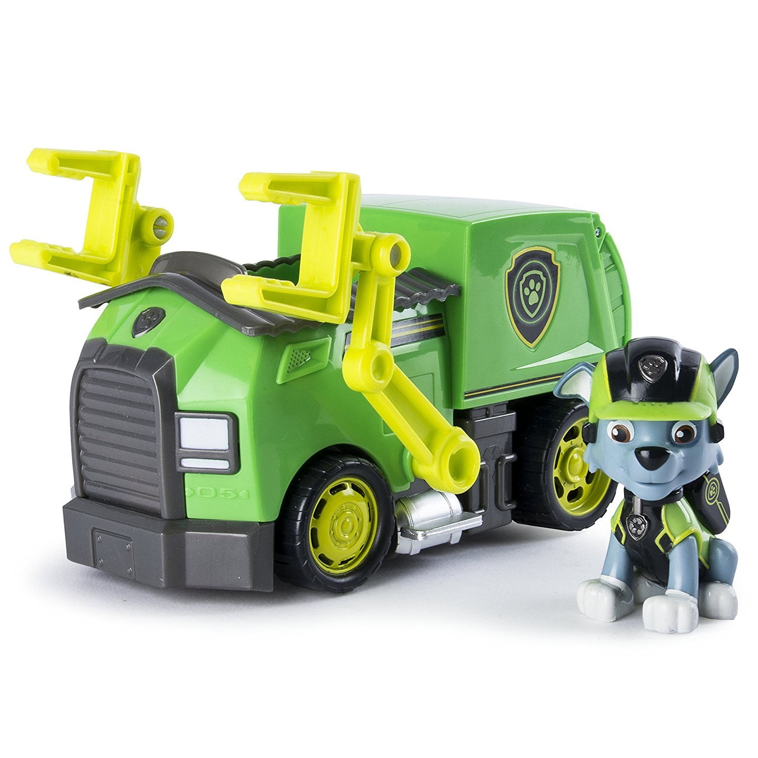 paw patrol rocky's reuse it truck with figure and 3 tools
