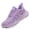 Purple, variant on Women's Traditional Mesh Low-heel Sneakers, Elegant Leisure Outdoor Walking Shoes Modern