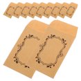 thumbnail image 3 of BRIGHTFUFU 50pcs sobres de papel de kraft auto sellado para sobres de monedas pequeñas presupuestar sobres por efectivo mini sobres de dinero marrón sobres de papel kraft, 3 of 7