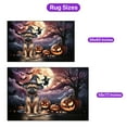 thumbnail image 5 of Spooky Halloween Night Witch Brussels Griffon Glowing Pumpkins Indoor Rug Griff Dog Lover Carpet Living Bed Room Sofa Home Decor - 12015, 5 of 5