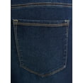thumbnail image 3 of A3 Denim Women's Plus Size Stretch Denim Overalls with Cuffs, 3 of 5