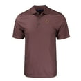 thumbnail image 2 of Men's Cutter & Buck Maroon Texas State Bobcats Pike Eco Tonal Geo Print Stretch Recycled Polo, 2 of 3