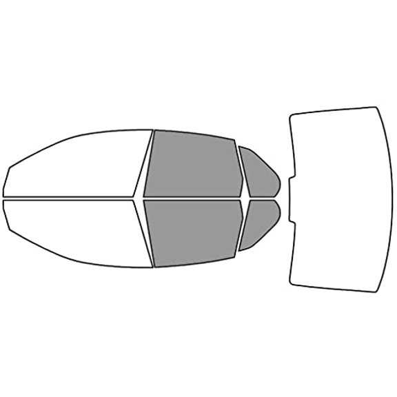 Avery Dennison NR Nano Ceramic IR Window Tint Kit Compatible with Volkswagen Jetta 2006-2010 (Sedan)