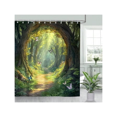 Rustic Floral Flower Sweet Love Home Fabric Shower Curtain, Farmhouse Country Vintage Wood Plank Cotton Shower Curtains For Bathroom Decor, Waterproof Polyester Durable With 12 Hooks 60"(W) X 72"(H)