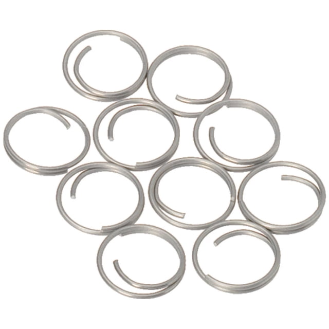 Anillos divididos Barton de acero inoxidable grandes de 14 mm, paquete de 10
