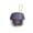 Blue, variant on Portable Case with Lanyard Travel Organizer Mini Pill Box with Compartments for Medicine Vitamins Beige