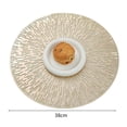thumbnail image 4 of LCXmlly Rideau de Lit pour Bébé Table Ronde PVC Creux Imperméable Bronzage Isolation Thermique Antidérapant, 4 of 6