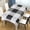 Grey, variant on Ryvnso Pink and Black Checkered Pattern Rectangle Table Cloth Tablecover Dinning Tablecloth 54"x54"