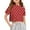 Red, variant on Inglocry Girls Short Sleeve Crop Tops Kids Fashion Oversized Cute Crew Neck Cropped Athletic T Shirts Oversized T-Shirt Polka Dot Graphic Tees Red 2-3Y