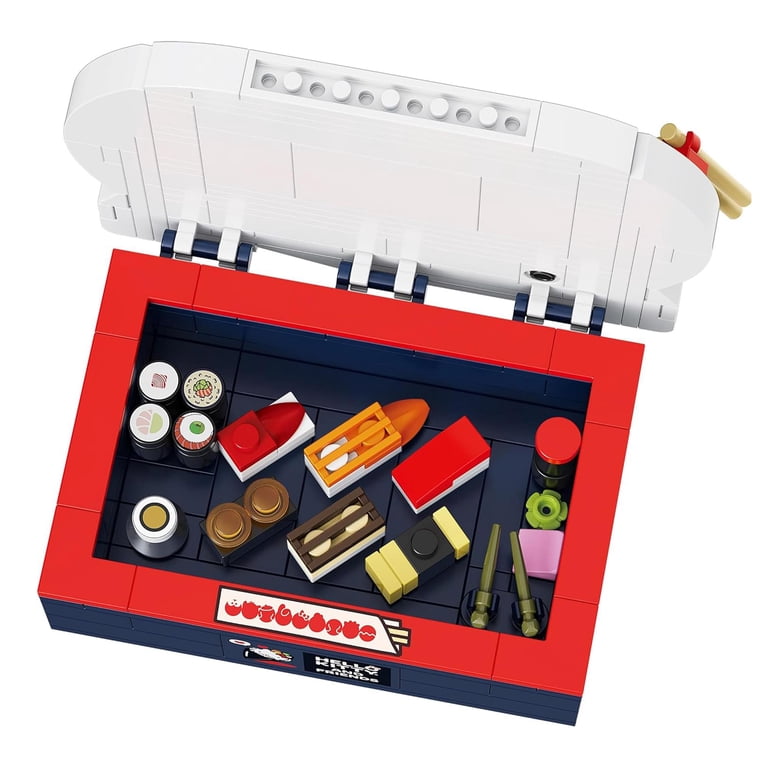 Brickcraft Hello Kitty Bento Box, 191 Piece Building Set, Sanrio