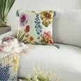 thumbnail image 4 of Nourison Sofia Multicolor Decorative Throw Pillow , 18"X18", 4 of 5