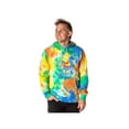 thumbnail image 6 of The Simpsons Men's Bart Squishee Brain Freeze Tie Dye Pullover Hoodie, 6 of 7