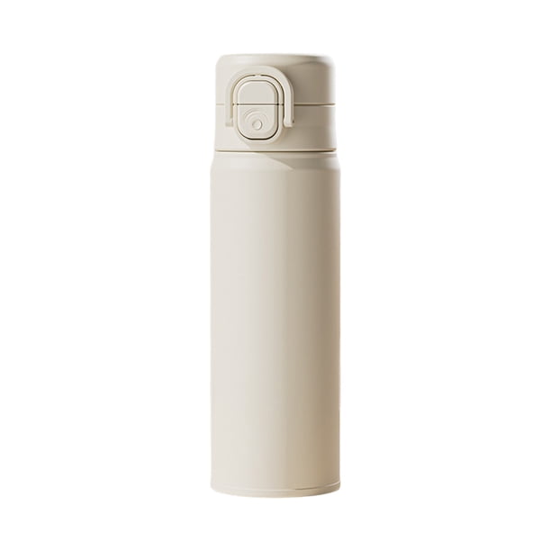 Termo de acero inoxidable 316 de gran capacidad, vaso doble con pajita, botella de agua portátil con aislamiento al vacío para viajes y deportes, diseño a prueba de fugas.