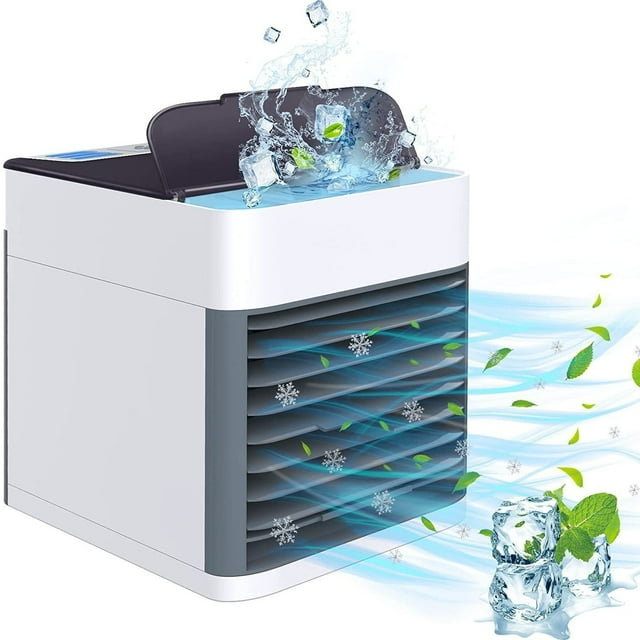 Acondicionadores de aire portátiles Mini enfriador de aire ventilador acondicionador evaporativo ventilador frío de refrigeración escritorio Mini