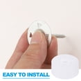 thumbnail image 4 of 46mm Plastic Washers, 200 Sets Plastic Insulation Washers Foam Board Fasteners Polypropylene Washer with Screws for Foam Insulation Board Fixing Insulation Pins Sound Proofing Wall, 4 of 7