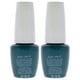thumbnail image 2 of GelColor - GC G45B Teal Me More-Teal Me More de OPI para mujeres - Esmalte de uñas de 0,25 oz - Paquete de 2, 2 of 2