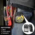 thumbnail image 4 of Heavy Duty Tool Hanger for Work Belt Heavy Duty Hands-Free Tool Belt Hook Clip for Cordless Drill Tape Measure Impact Driver, 4 of 5