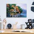 thumbnail image 4 of Epic Art 'Portofino Villa' by Howard Behrens Acrylic Glass Wall Art, 16"x12", 4 of 8