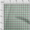 thumbnail image 1 of oneOone Polyester Lycra Fabric Madras Check Printed Fabric 1 Yard 56 Inch Wide, 1 of 3