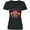 AB-Black, variant on In October We Wear Pink with Ribbon and Pink Pumpkins Women's V-Neck T-Shirt