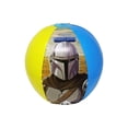 thumbnail image 3 of Star Wars Inflatable Beach Ball 13.5 Grogu Baby Yoda & 18" Drawstring Sling Bag, 3 of 6