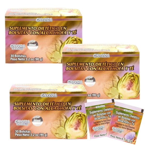 3 Cajas Te De Alcachofa to Help You Lose Weight Naturally Artichoke Weight Loss