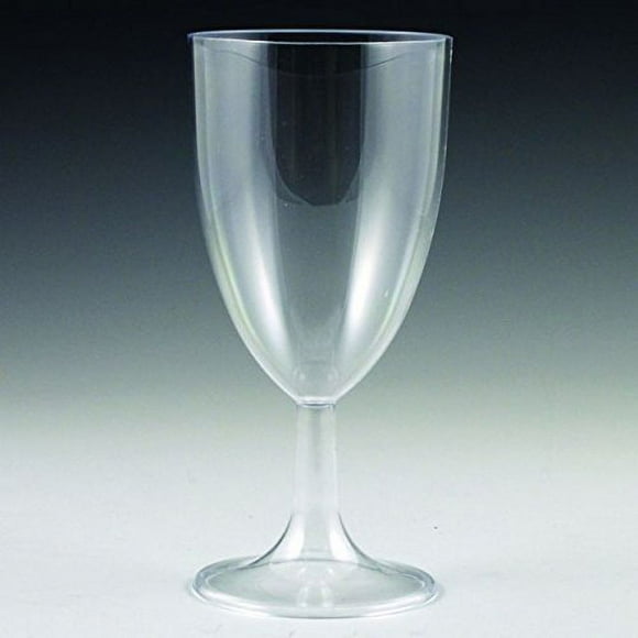 Sovereign Plastic Wine Glasses 8-8oz