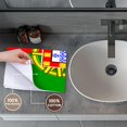 thumbnail image 4 of Toalla de mano 3D con forma de rosa moderna con bandera de Portugal, 38 x 56 cm, multicolor, 4 of 7