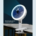 thumbnail image 4 of Strong Clamp Desk Fan, Clip On Fan Uniform And Stable Wind  For Bedroom, 4 of 8