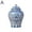 Blue, variant on Traditional Ceramic Ginger Jar - Decorative Tea Storage Y2 For Tabletops B0S3