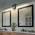 thumbnail image 4 of Modern Vanity Lighting Fixtures 24/30/39 inch Bathroom Vanity Lights Over Mirror Wall Sconce for Bathroom 39-Inch - Black, 4 of 5