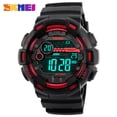 thumbnail image 4 of SKMEI 1243 Reloj electrónico digital para hombres Moda Casual Deportes al aire libre Reloj de pulsera masculino Fecha de hora dual Semana Cuenta regresiva, 4 of 8